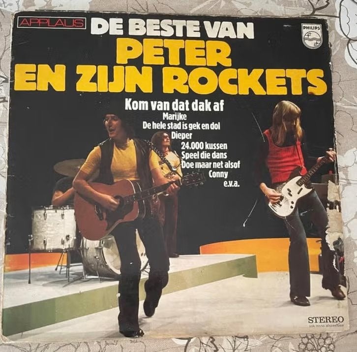 LP Peter en zijn Rockets De Beste van, Ophalen of Verzenden, Zo goed als nieuw, 12 inch, Levenslied of Smartlap