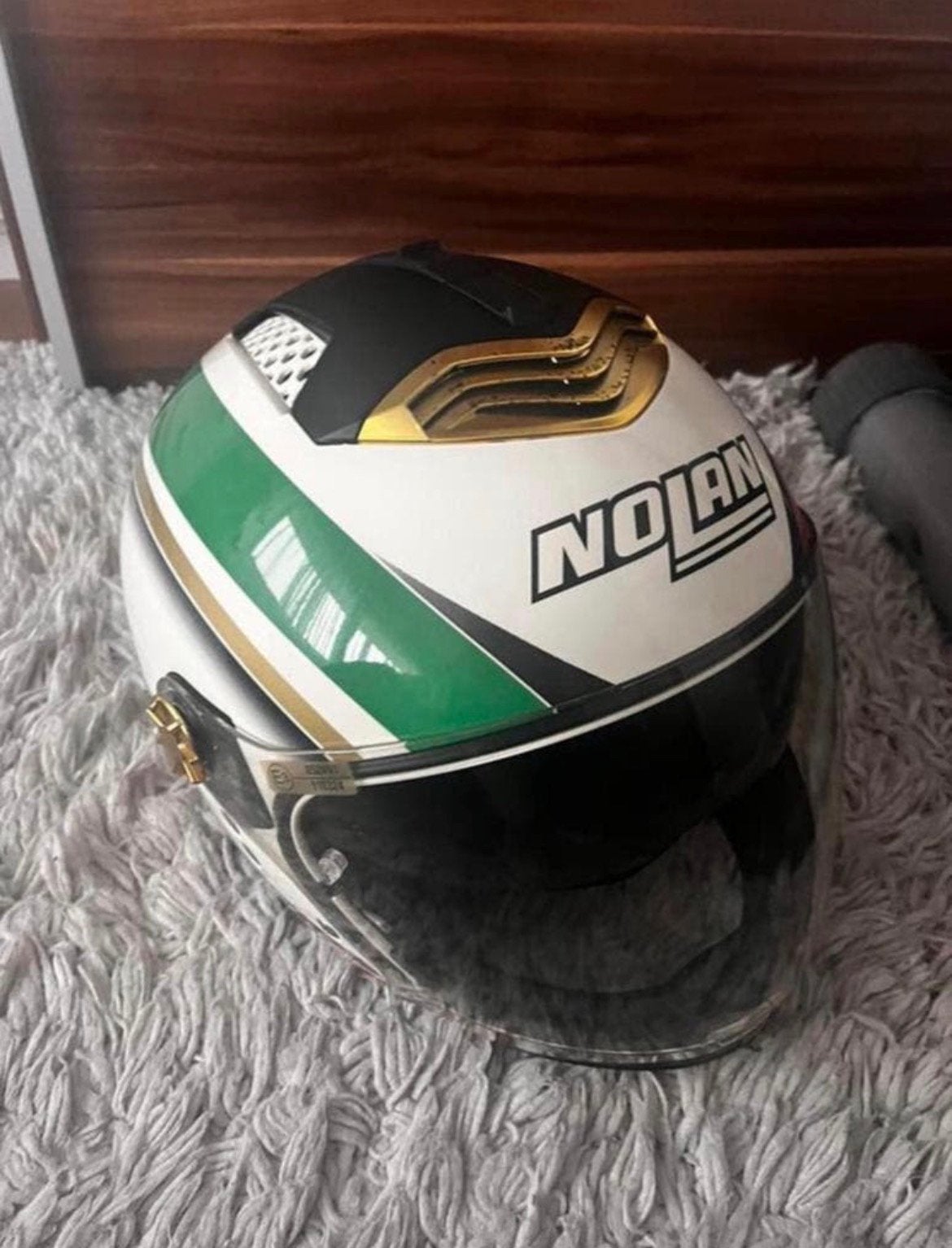 Nolan motorhelm maat s z.g.a.n., Motoren, Ophalen of Verzenden, Tweedehands, Integraalhelm, Nolan