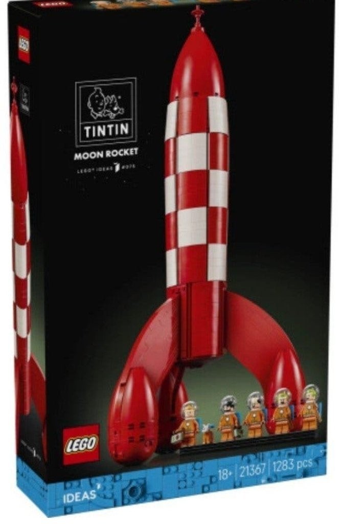 Lego Ideas 21367 Kuifje maanraket (Tintin) sealed., Verzenden, Lego, Nieuw, Ideas