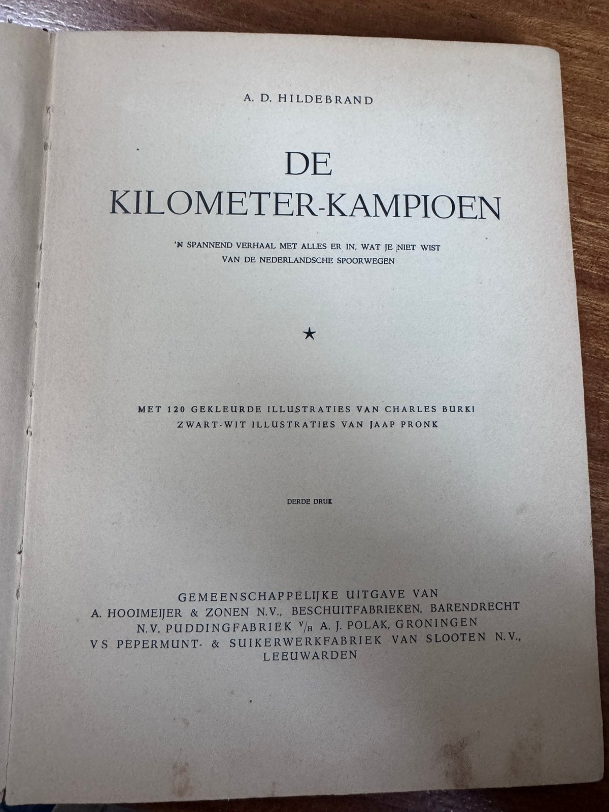 De Kilometer Kampioen. A.D. Hildebrand, Ophalen of Verzenden, Gelezen