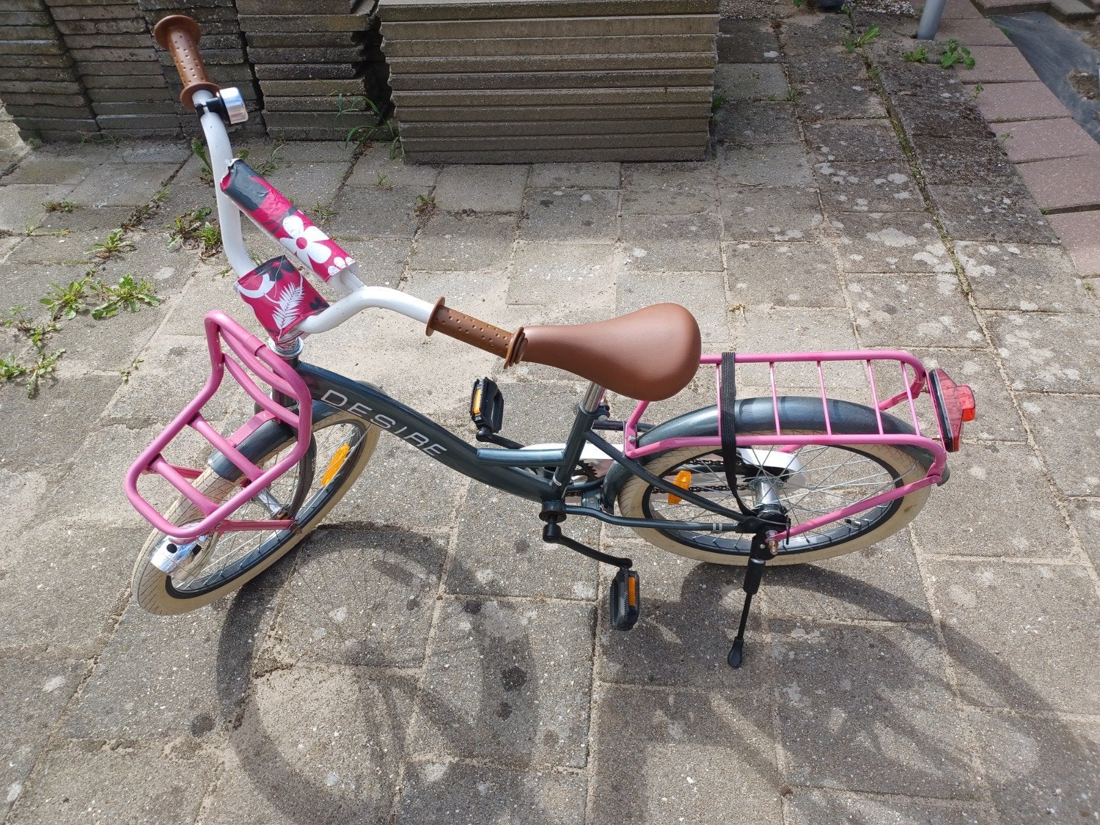 2Cycle Desire meisjesfiets 20 inch: meisjes van 5 tot 7 jaar, Fietsen en Brommers, Ophalen, Zo goed als nieuw, 20 inch