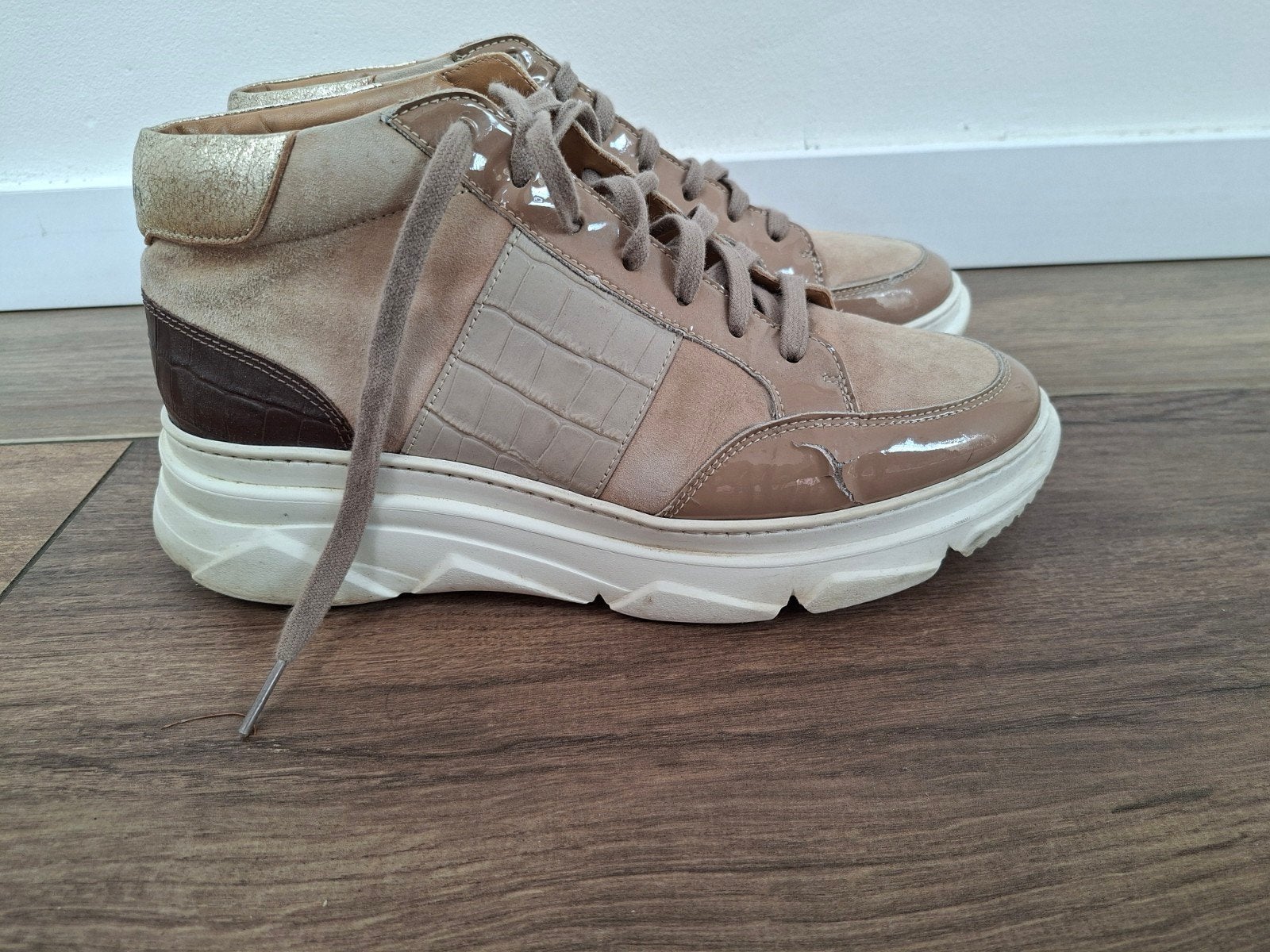 Gave zomerse speakers mt 41 Stokton; koopje!, Beige, Ophalen of Verzenden, Stokton, Sneakers of Gympen
