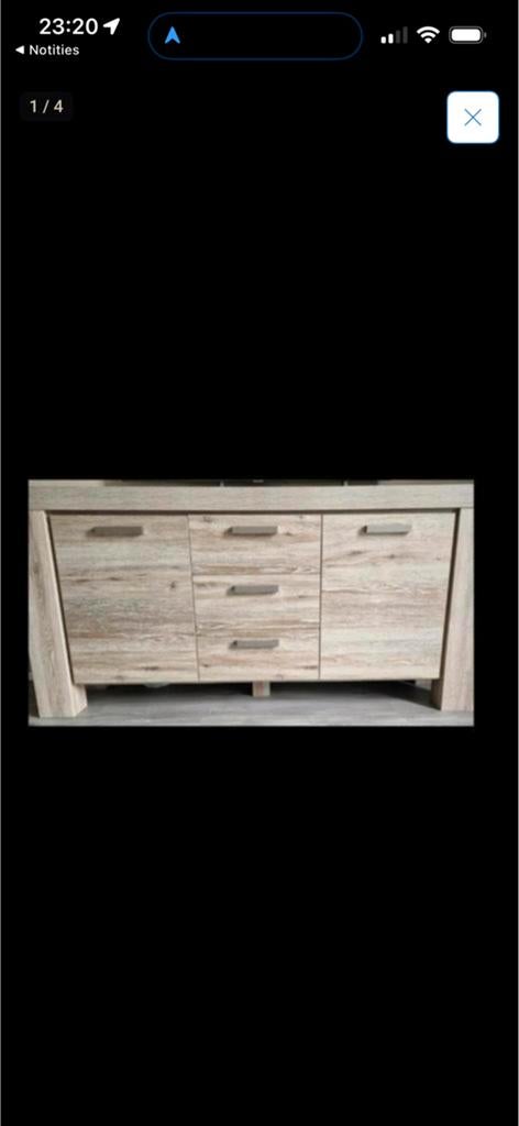Dressoir kast, Ophalen, 150 tot 200 cm, Zo goed als nieuw, 25 tot 50 cm