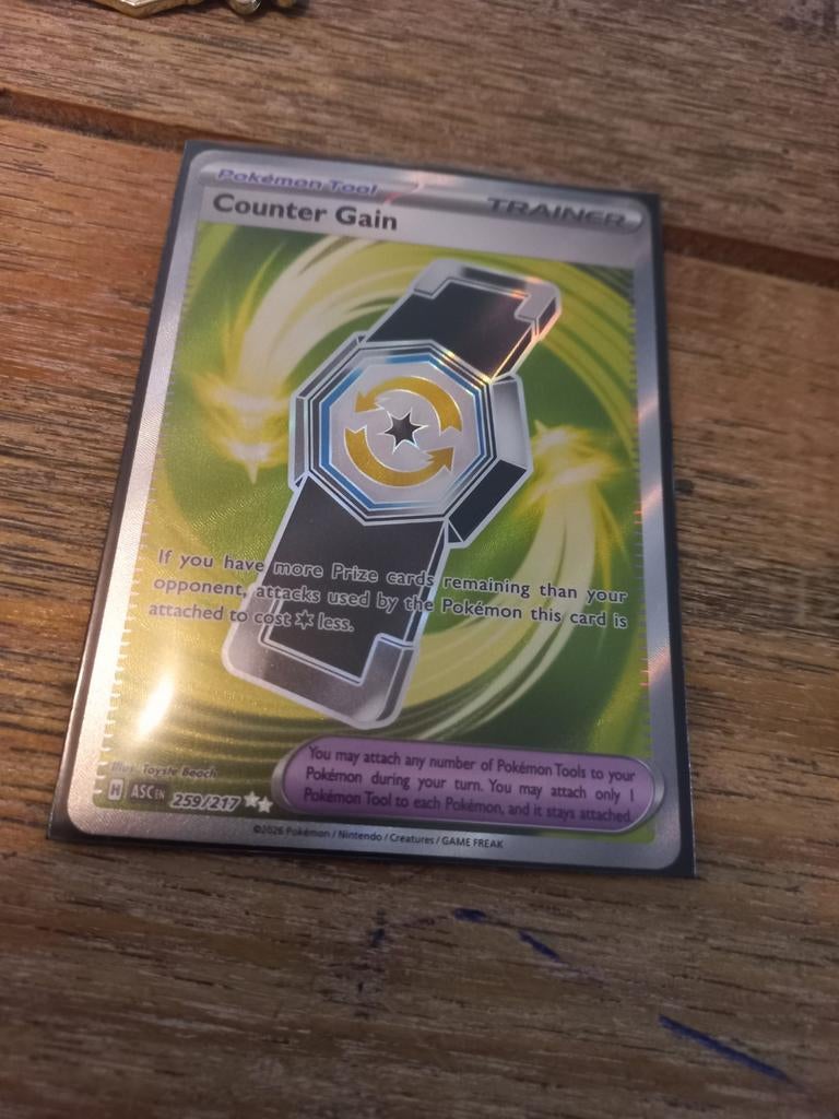 Counter gain pokemon kaart, Ophalen of Verzenden, Nieuw, Losse kaart, Foil