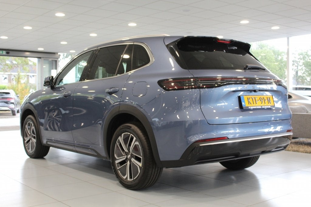GEELY Starray EM-i 1.5 Pro Plug-in/CARPLAY/CRUISE/360, Auto's, Zwart, 4 cilinders, Blauw, Leder