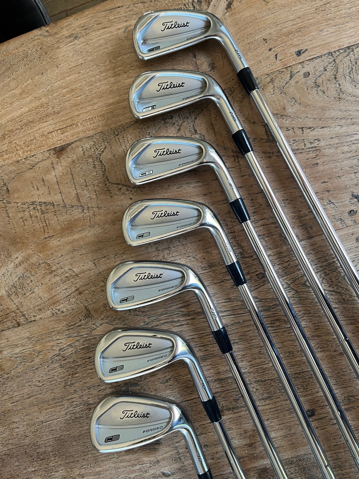 Titleist CB Forged Golf IJzers Set (4-P), Ophalen, Gebruikt, Set