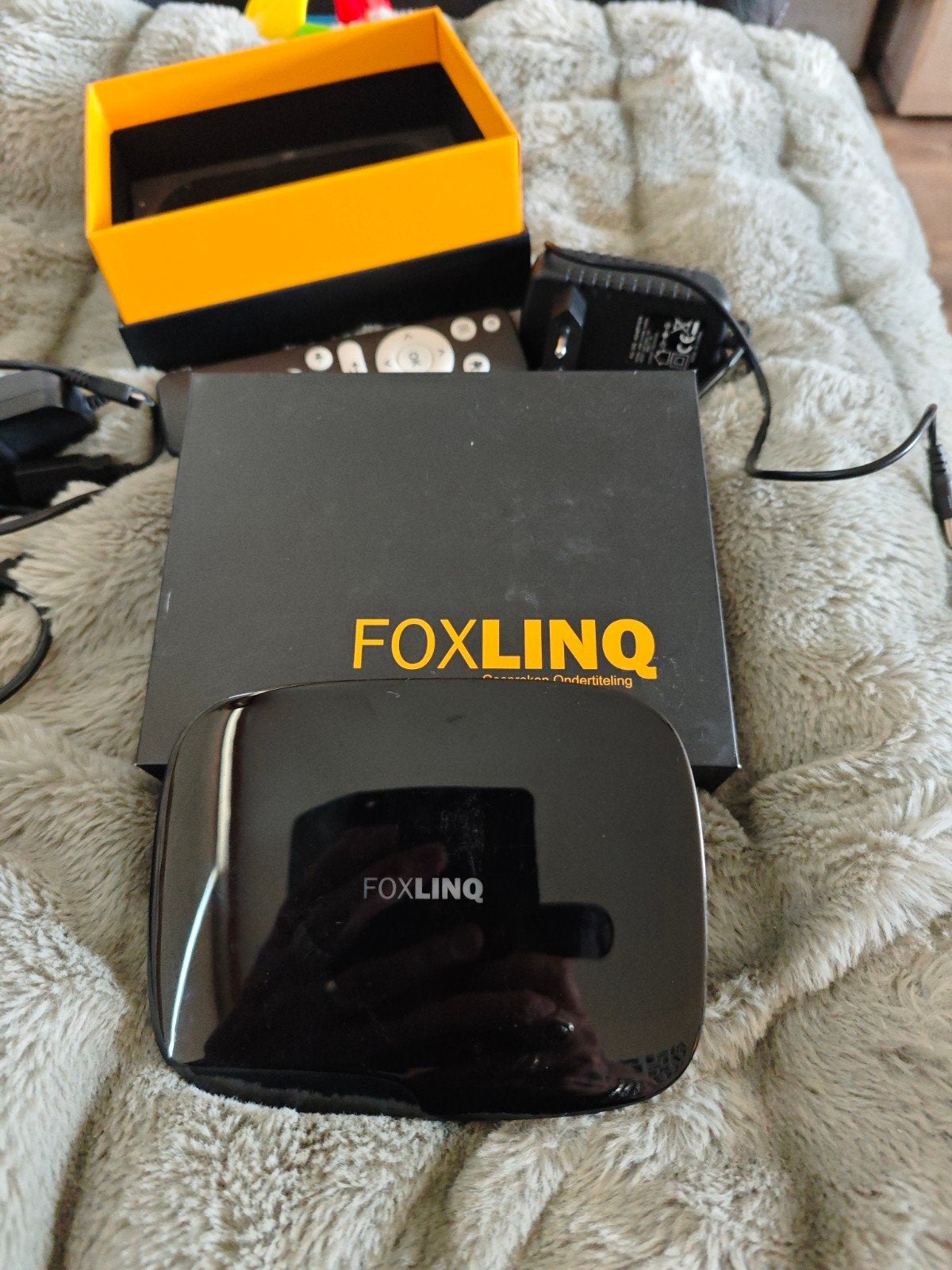 FOXLINQ Media Player met Afstandsbediening, Ophalen of Verzenden, Zo goed als nieuw, USB 2, Zonder harde schijf