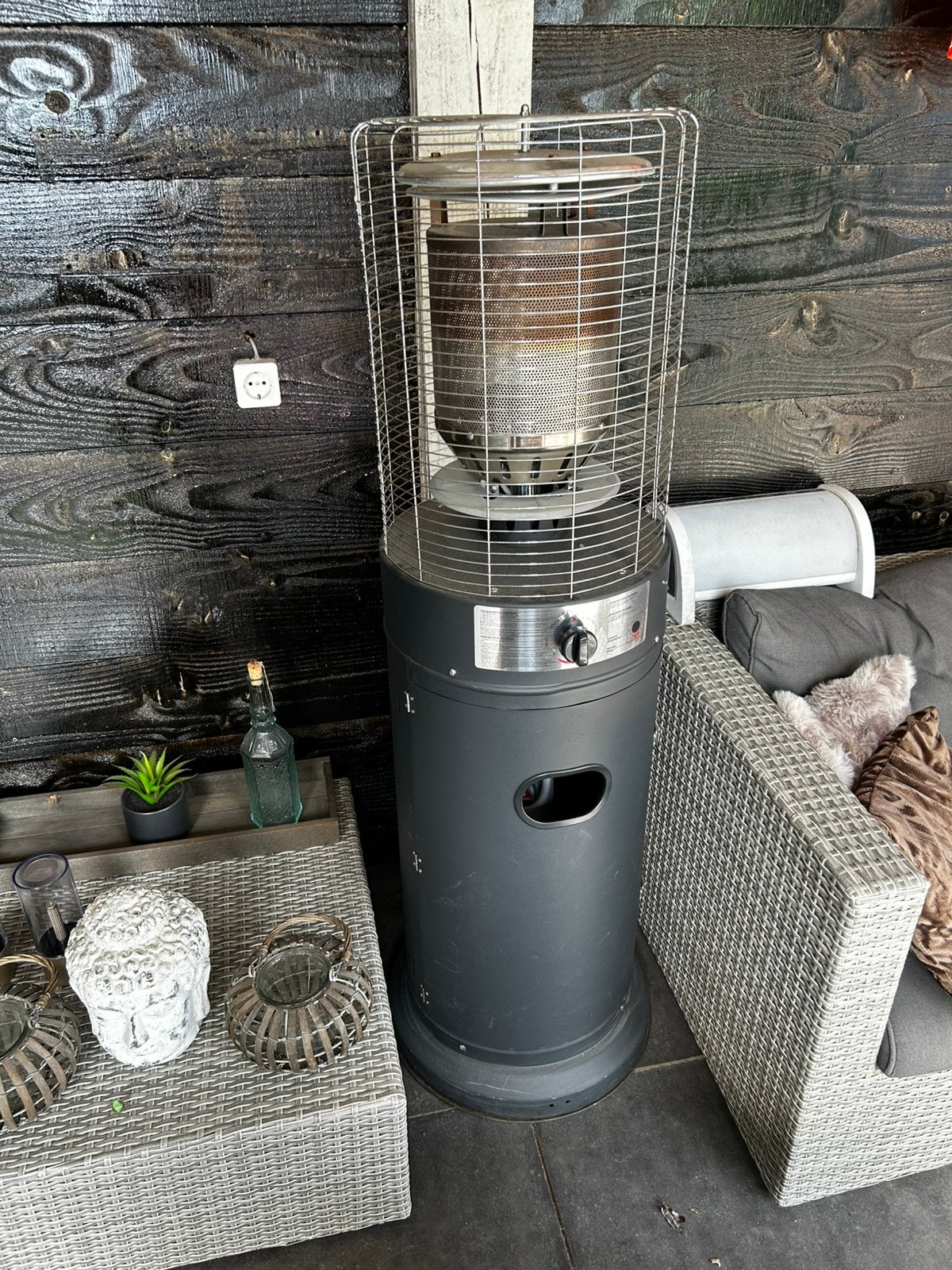 Gas heater / terras heater, Tuin en Terras, Terrasverwarmers, Ophalen, Zo goed als nieuw