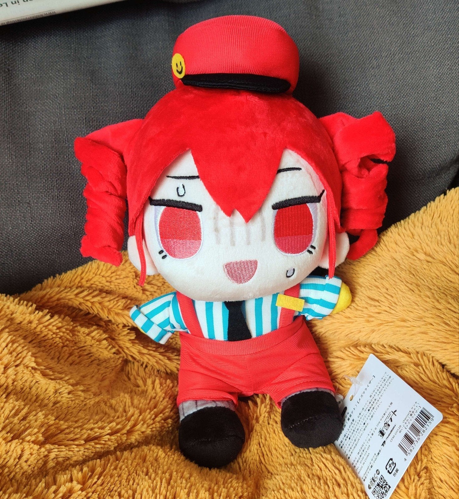 Vocaloid Kasane Teto Mesmerizer plush anime figure, Ophalen of Verzenden, Zo goed als nieuw