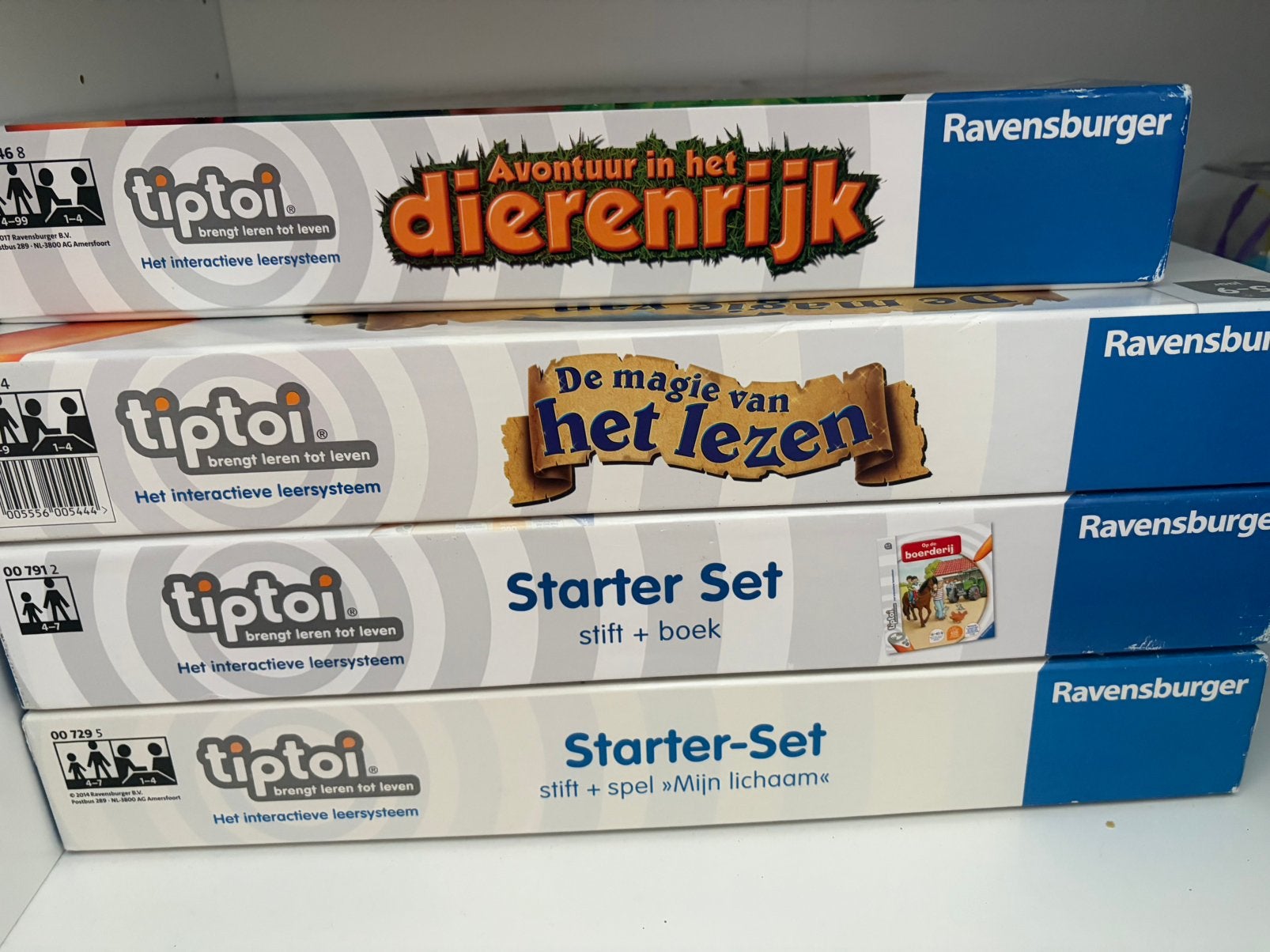 Set Tiptoi inclusief 3 pennen, Ophalen of Verzenden, Gebruikt