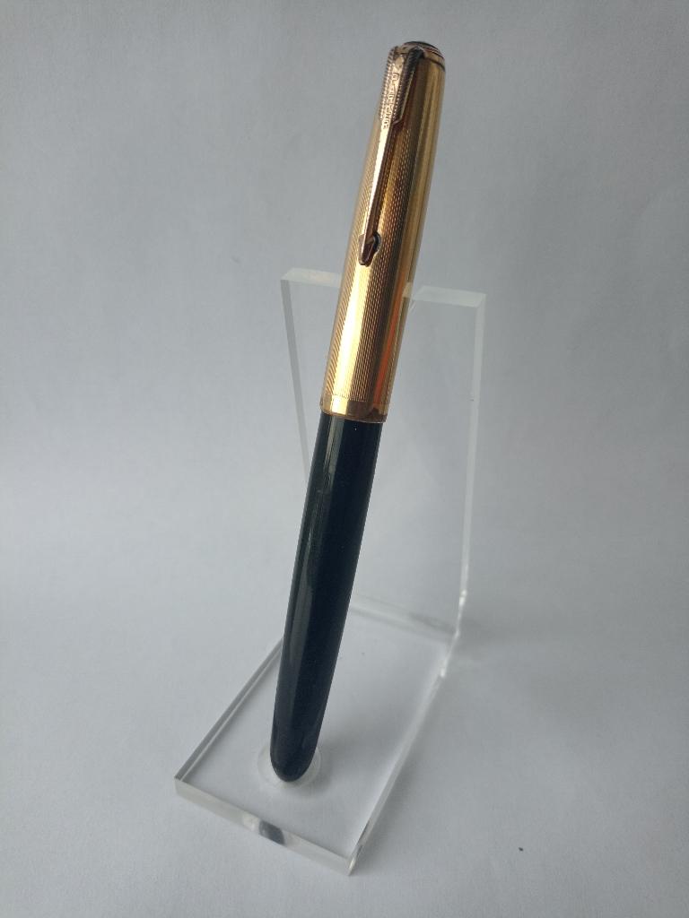Vulpen Parker 51 aeromatric – zwart, Verzamelen, Pennenverzamelingen, Ophalen of Verzenden, Gebruikt, Vulpen, Parker