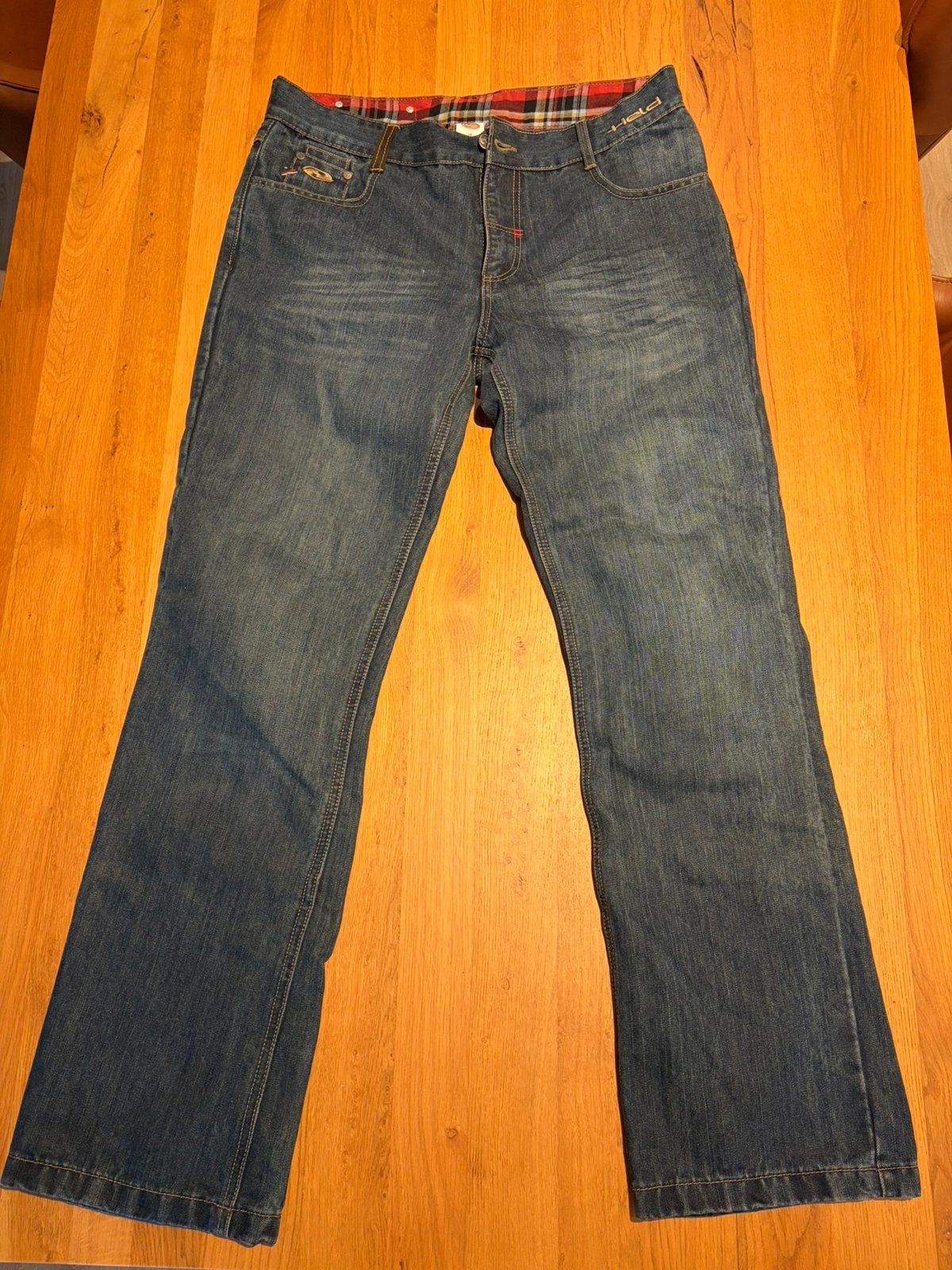 Heren motor jeans van het merk Held, Motoren, Ophalen of Verzenden, Tweedehands, Heren, Broek | textiel