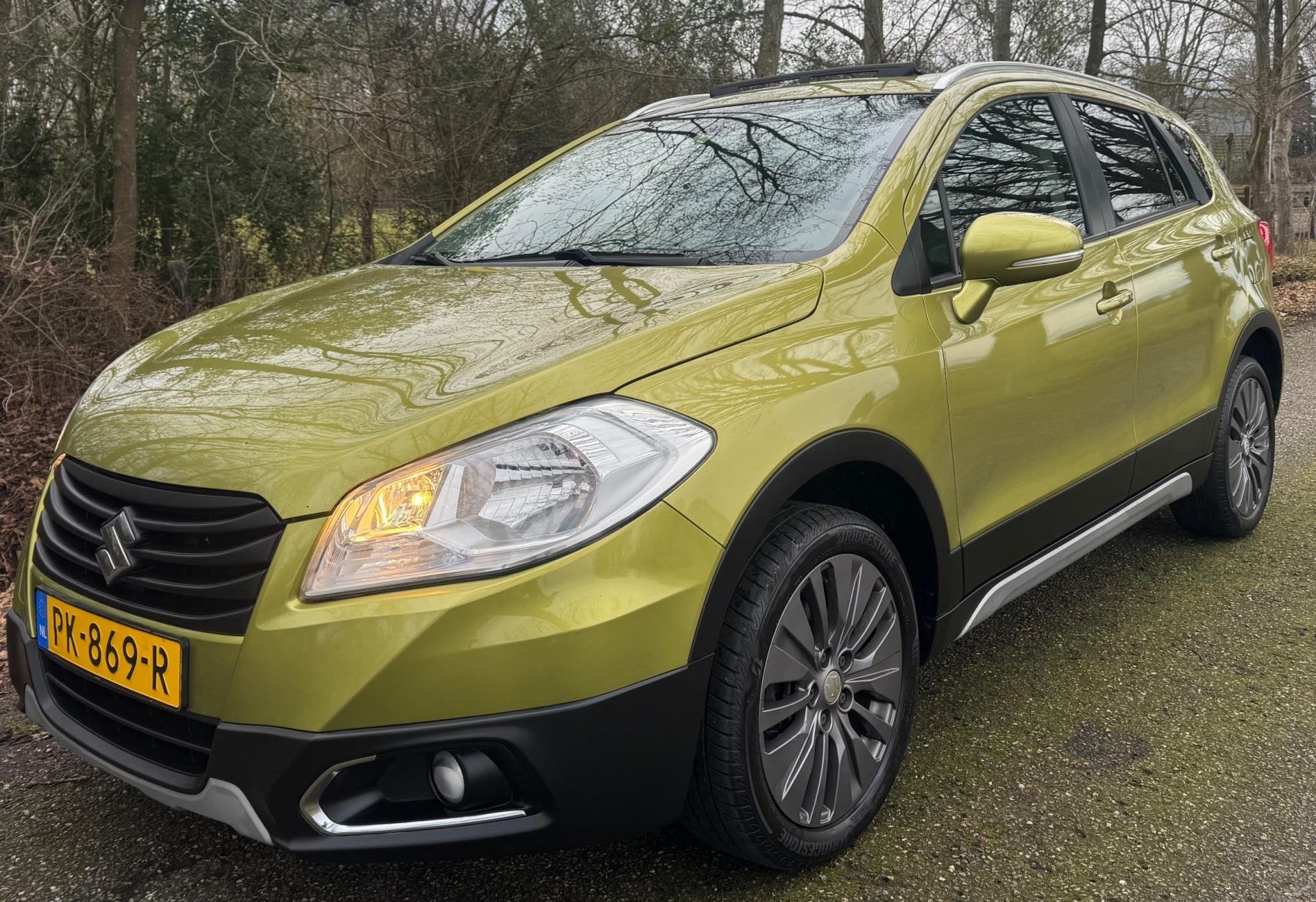 Suzuki SX4 S-Cross 1.6 Exclusive 2013 PANO CLIMA TREKHAAK KE, Auto's, Voorwielaandrijving, Stof, Gebruikt, 4 cilinders