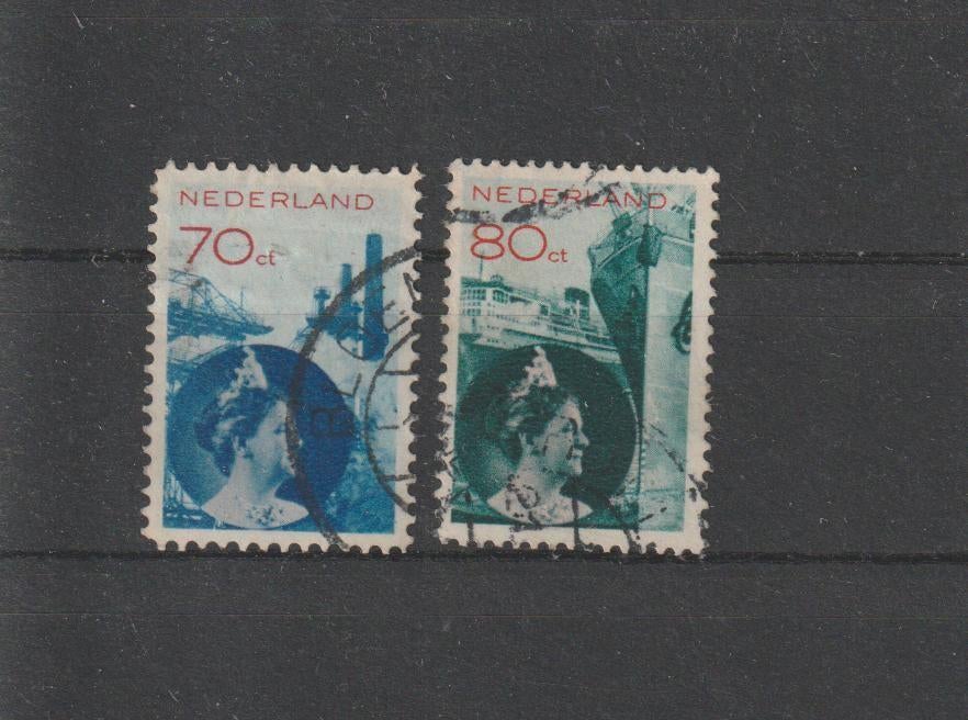 Nederland 1931, NVPH 236 t/m 237, Gestempeld., Postzegels en Munten, Postzegels | Nederland, Verzenden, T/m 1940, Gestempeld