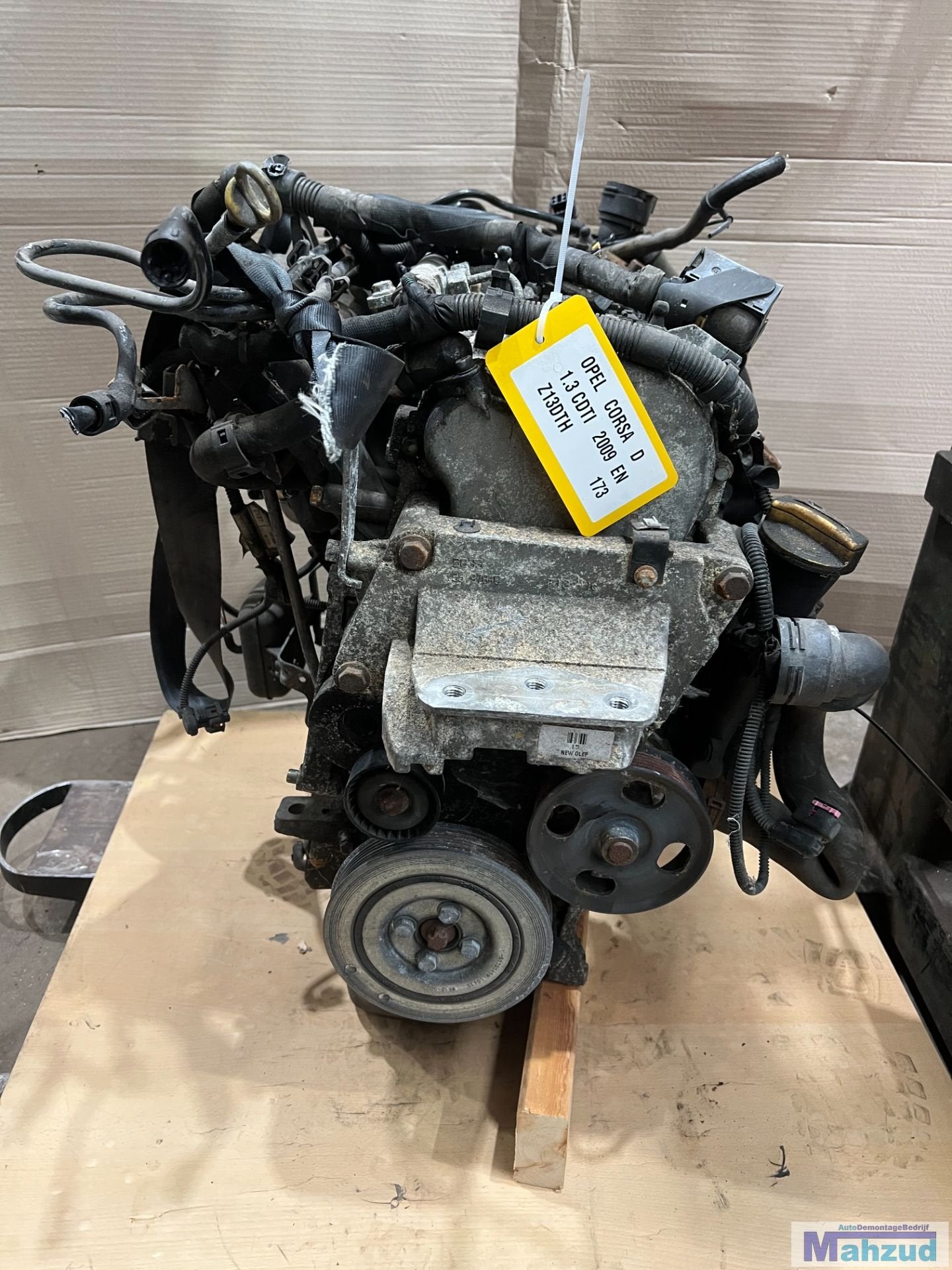 OPEL CORSA D 1.3 CDTI Motorblok motor Z13DTH, Gebruikt, Opel Automobile GmbH, Ophalen of Verzenden, Kontakt@opel-infoservice.de