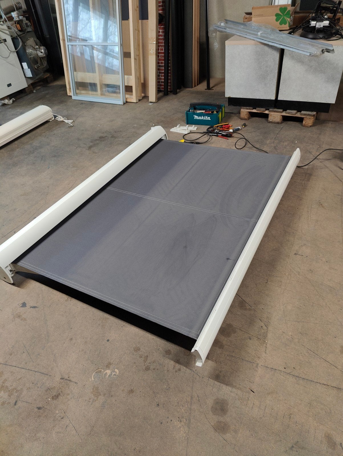 Nieuw knikarmscherm 2000 x 1500 mm, Nieuw, Ophalen of Verzenden, 150 tot 300 cm, 250 cm tot 450 cm