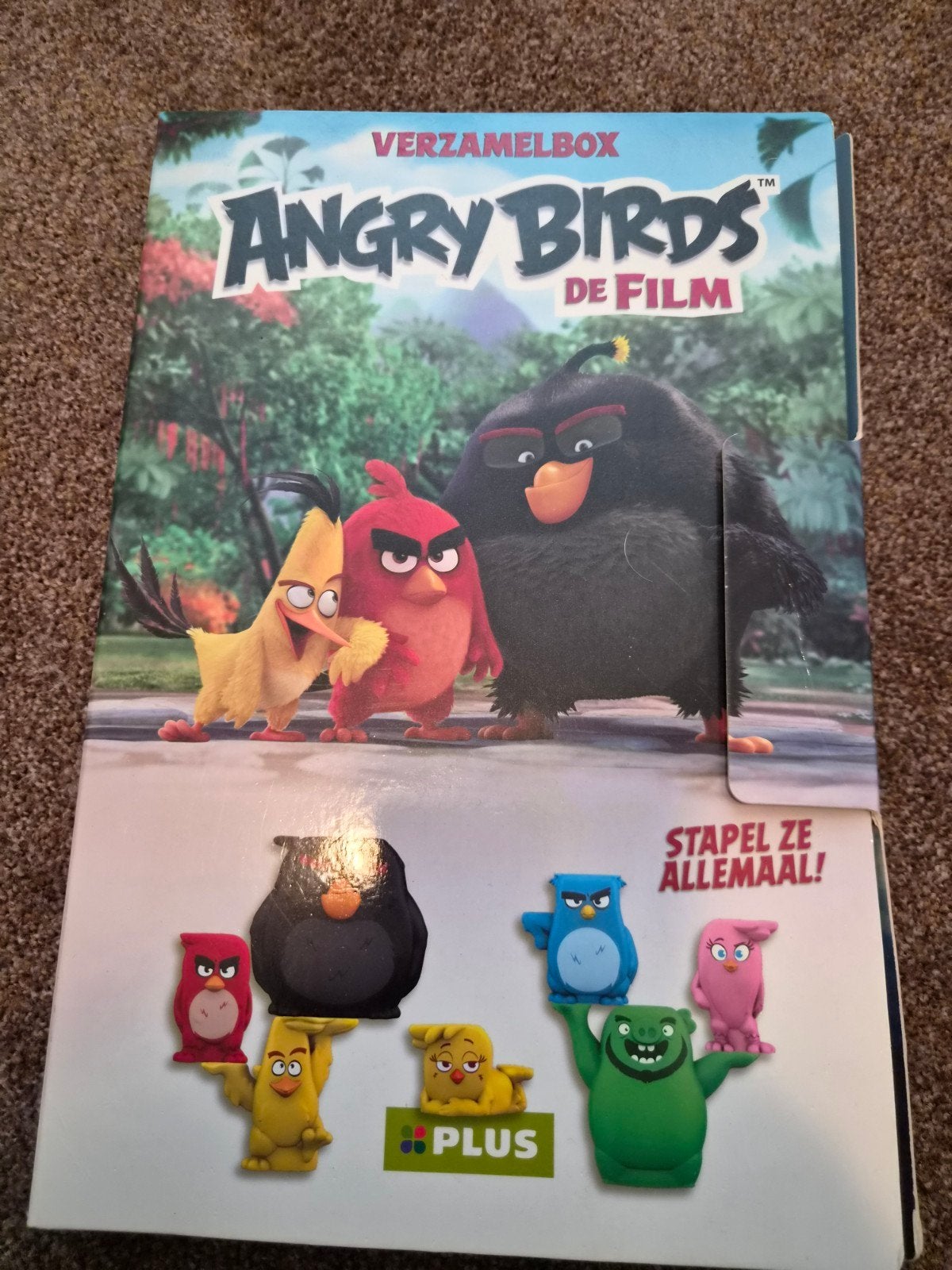 Angry Birds De Film Verzamelbox met Stapel Ze Allemaal!, Ophalen of Verzenden, Zo goed als nieuw, Jongen of Meisje