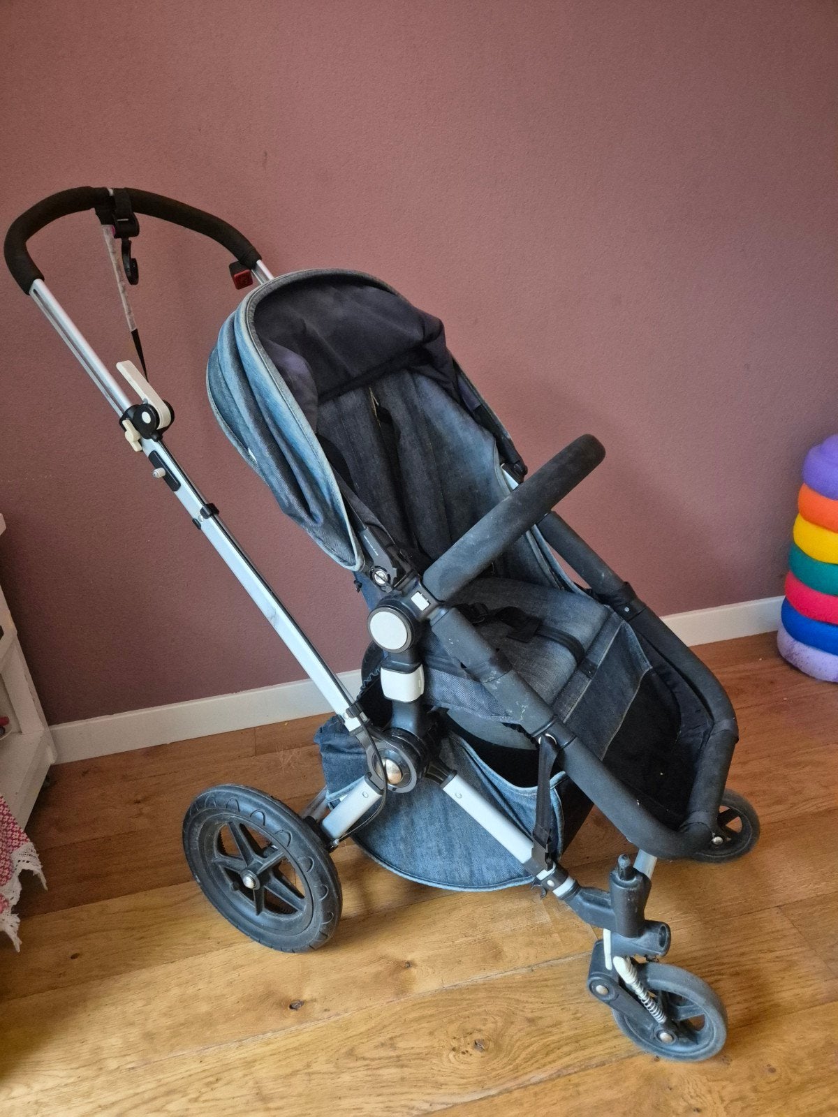 kinderwagen bugaboo, Ophalen, Gebruikt, Voetenzak