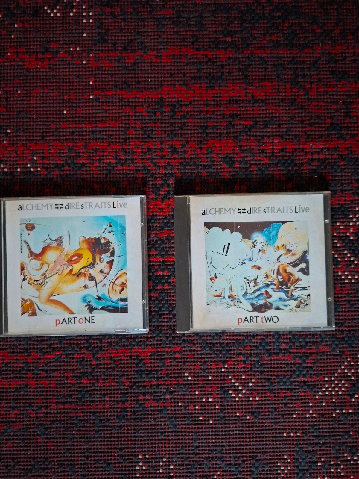 CD Dire Straits  -  Alchemy Part One & Two, Ophalen