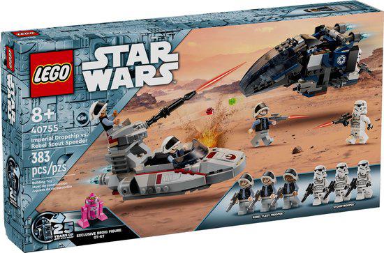 4x Lego Star Wars Imperial Dropship vs Rebel Scout Speeder, Ophalen of Verzenden, A, A, A