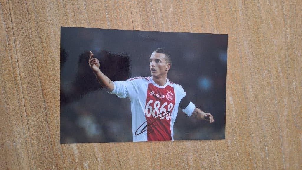 Foto 20x30cm met handtekening; Rodney Sneijder # Ajax, Ophalen of Verzenden, Nieuw, Ajax, Overige typen