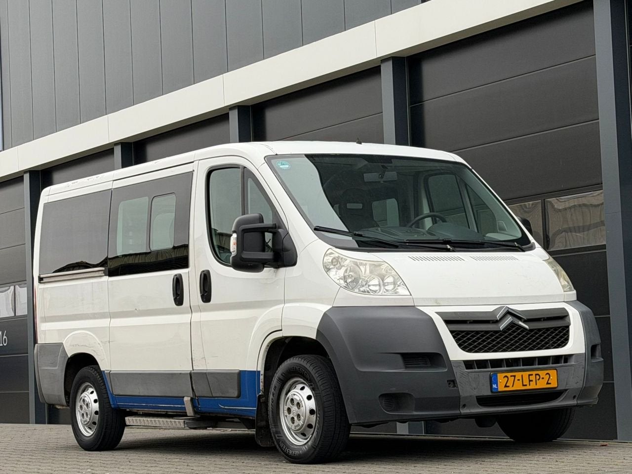 Citroën Jumper 2.2 HDI Airco 8-PERS (bj 2010), Jumper, Overige carrosserieën, Wit, 226 €/maand