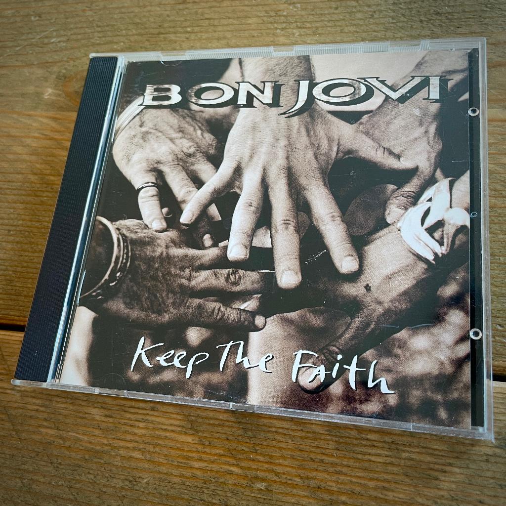 BON JOVI - Keep The Faith, Verzenden, Zo goed als nieuw, Poprock