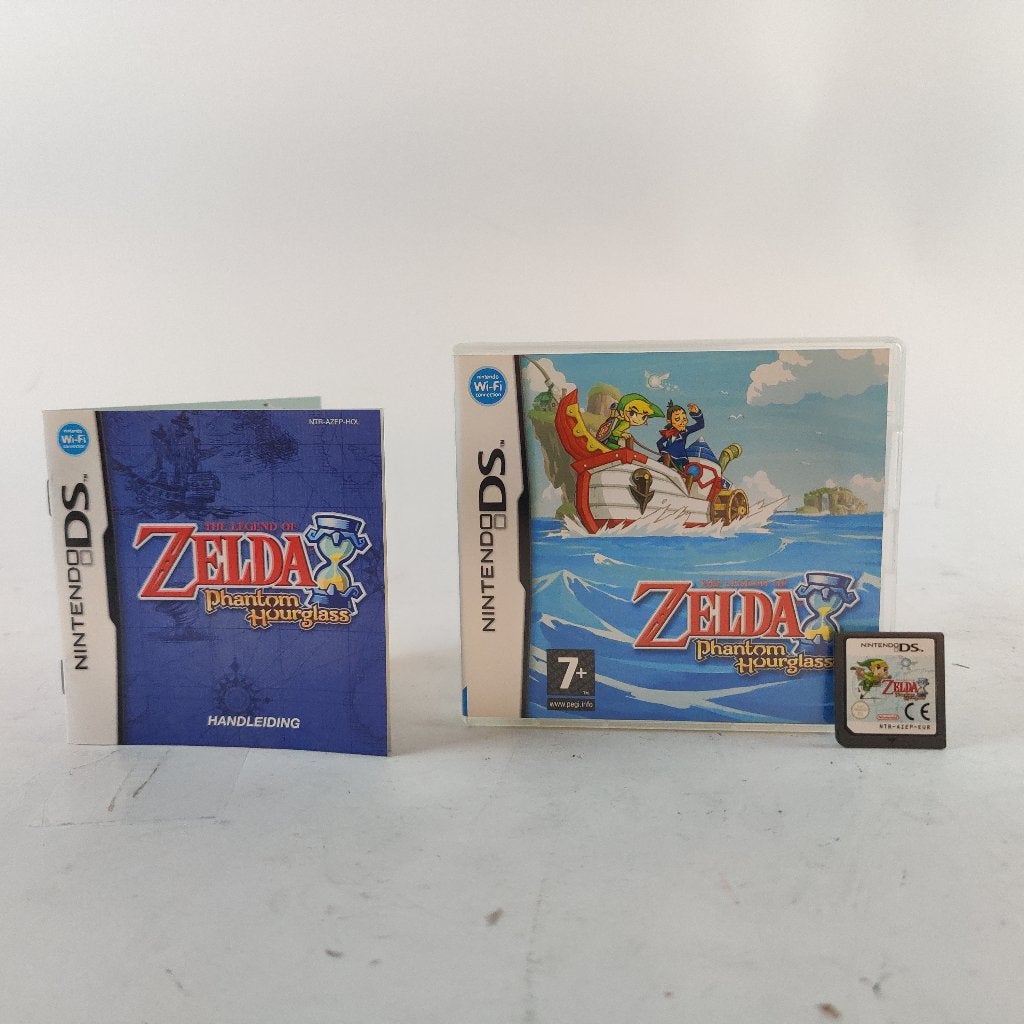 The Legend of Zelda Phantom Hourglass DS compleet || €44.99, Avontuur en Actie, 1 speler, Ophalen of Verzenden, Zo goed als nieuw