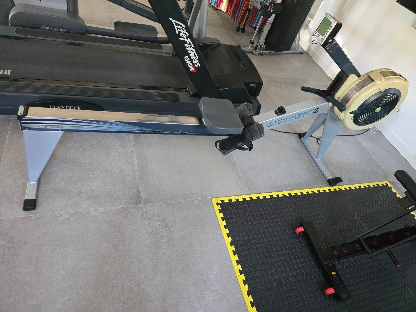 Concept 2 Roeitrainer / roeiapparaat  PM4, Ophalen, Benen, Zo goed als nieuw, Metaal