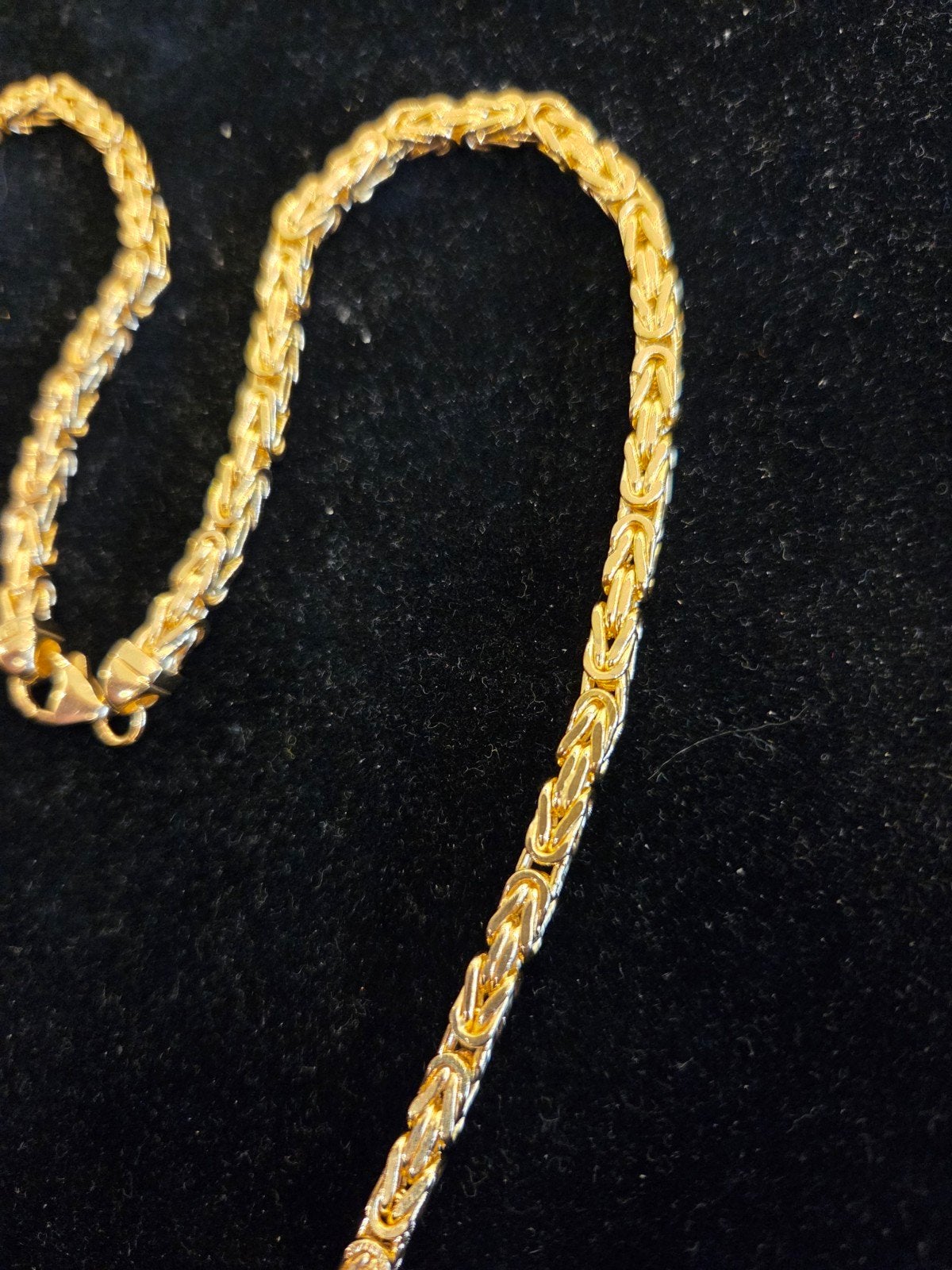 14 k gouden koningsketting 33,3 gram 60 cm, Ophalen of Verzenden, Nieuw, Goud, Goud