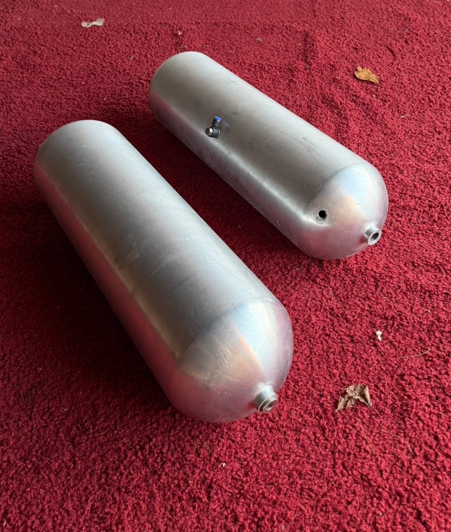 Airride lucht tank seamless, Ophalen