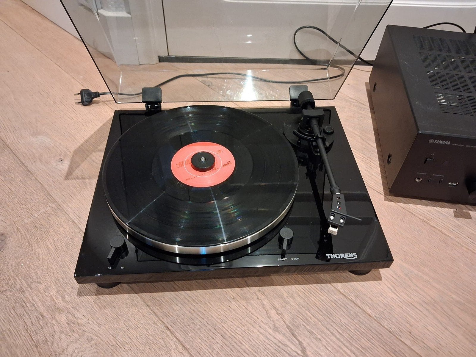 Thorens TD 201 Platenspeler - Goed Werkend, Ophalen, Gebruikt, Platenspeler, Thorens