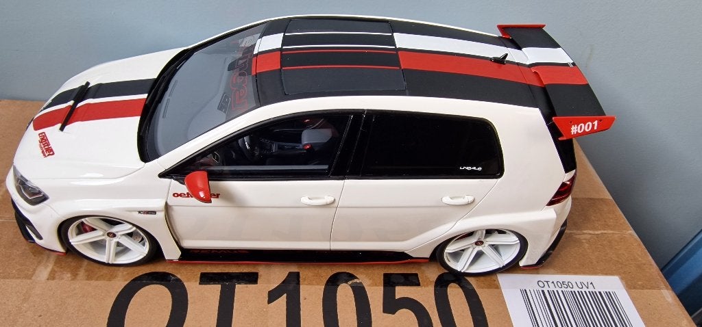 Volkswagen Golf VII GTI Oettinger Zuiver Wit 2019 OT1050, Ophalen of Verzenden, Nieuw, Auto, OttOMobile