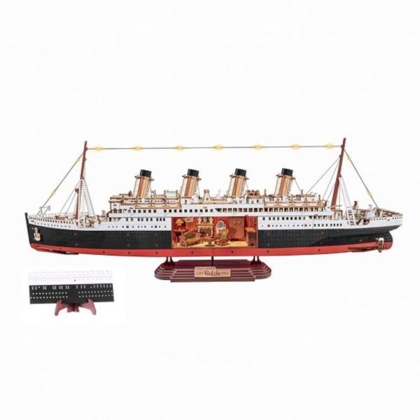 Robotime 1912 Eternal Atlantic Voyager TLG02, Groter dan 1:32, Nieuw, Ophalen of Verzenden, Robotime