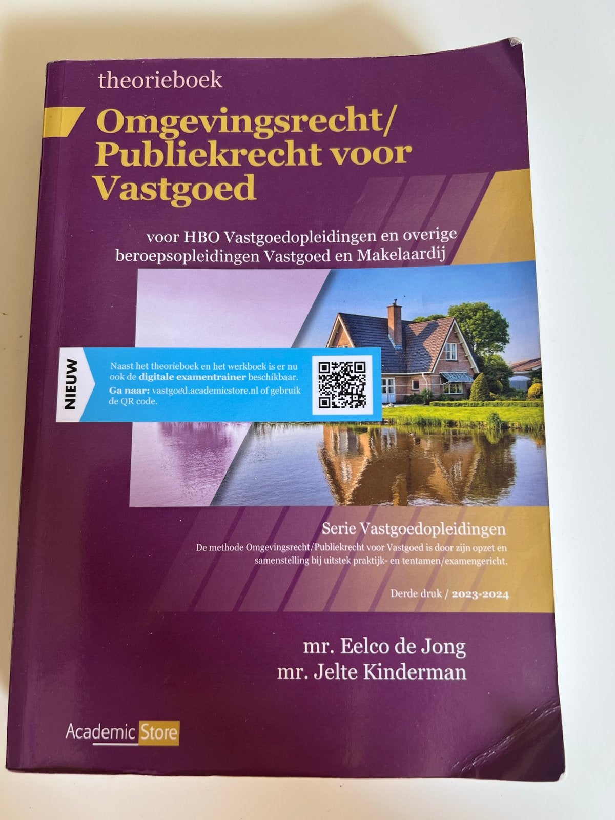Omgevingsrecht/Publiekrecht voor Vastgoed HBO, Ophalen of Verzenden, Gamma, Zo goed als nieuw, HBO