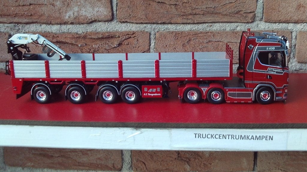 Tekno  Scania  S650  van  A. E. Hoogendoorn., Ophalen of Verzenden, Nieuw, Bus of Vrachtwagen, Tekno