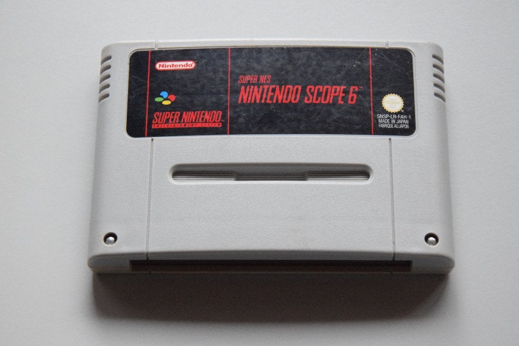 Super Nintendo (SNES): Nintendo Scope 6, Spelcomputers en Games, Games | Nintendo Super NES, Gebruikt, Shooter, 1 speler, Ophalen of Verzenden