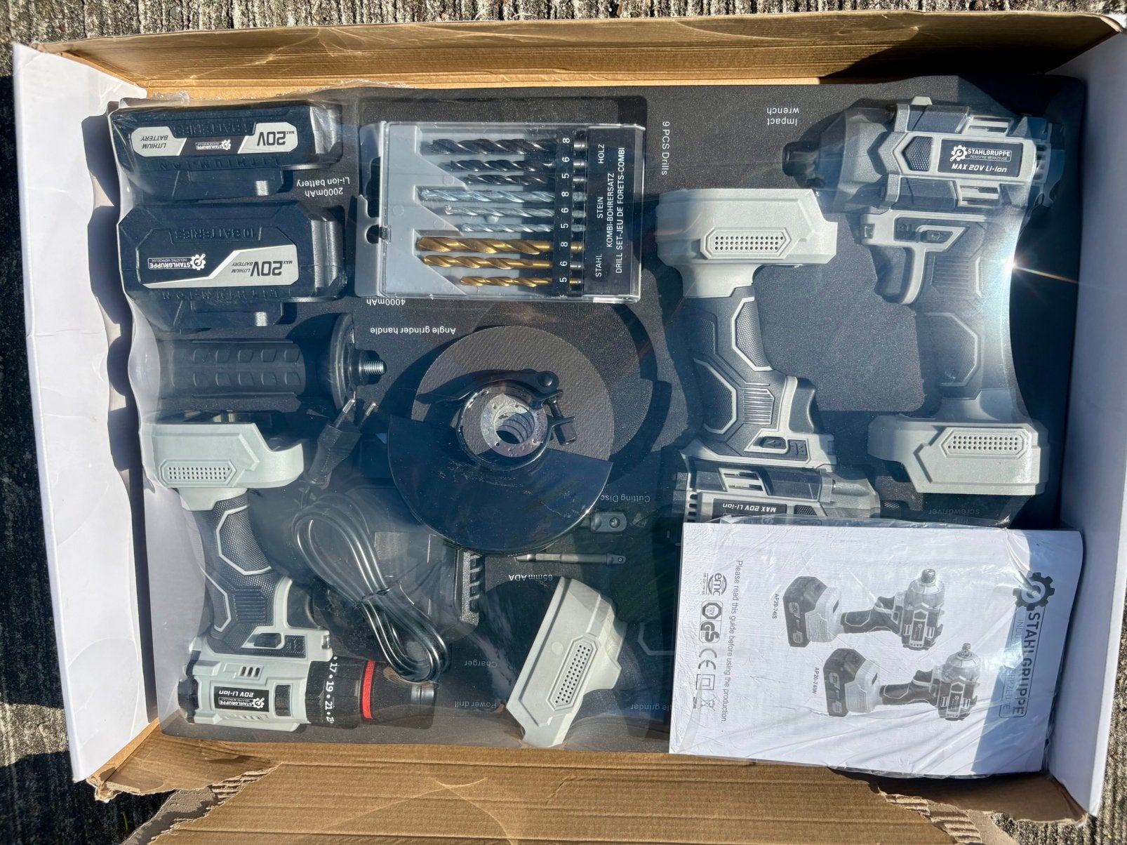 Stahlgruppe Multi-tool 4 in 1 combopack, Ophalen of Verzenden, Nieuw