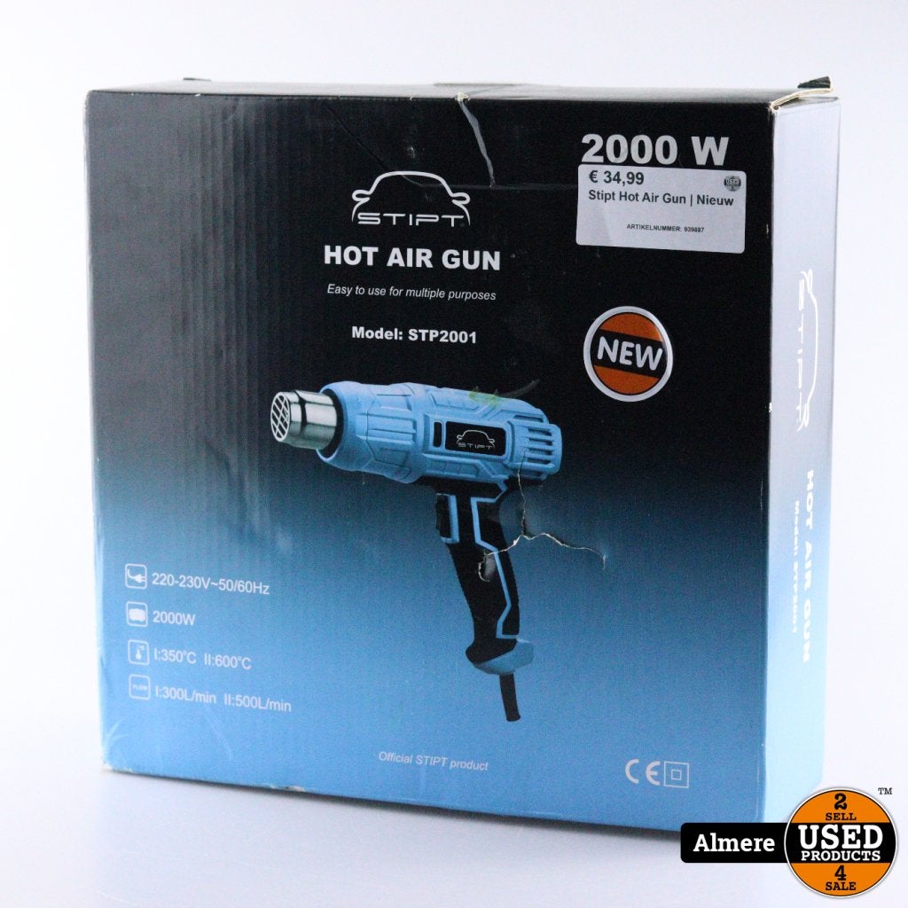 Stipt Hot Air Gun | Nieuw, Flex Ltd., Gebruikt, https://flex.com/contact-us, Nobelstraat 10, 5807 GA Oostrum LB, Limburg, Nederland