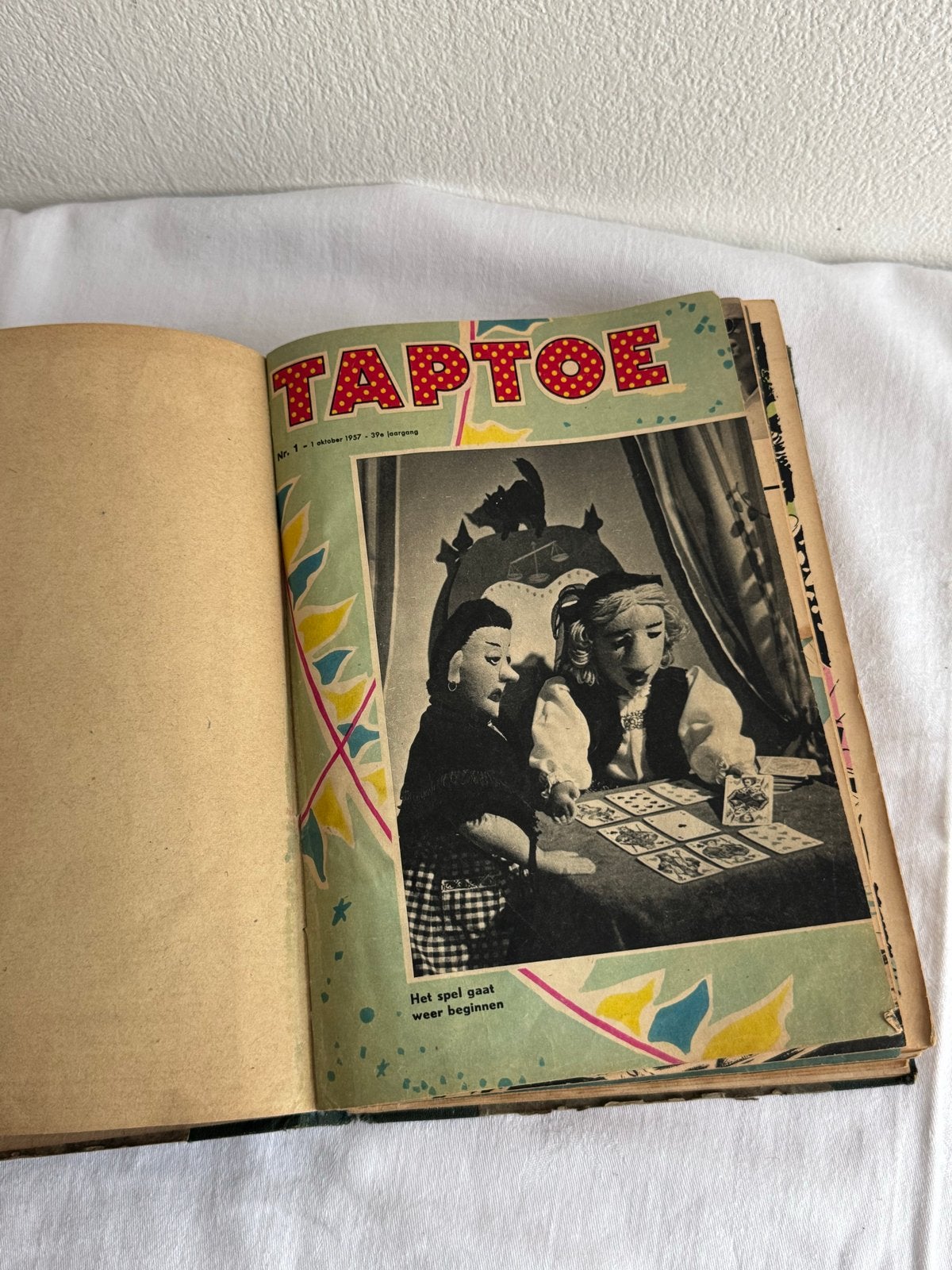 Taptoe Jaargang 1957-1958 - Vintage Tijdschrift, Ophalen of Verzenden, Gelezen, Overige typen