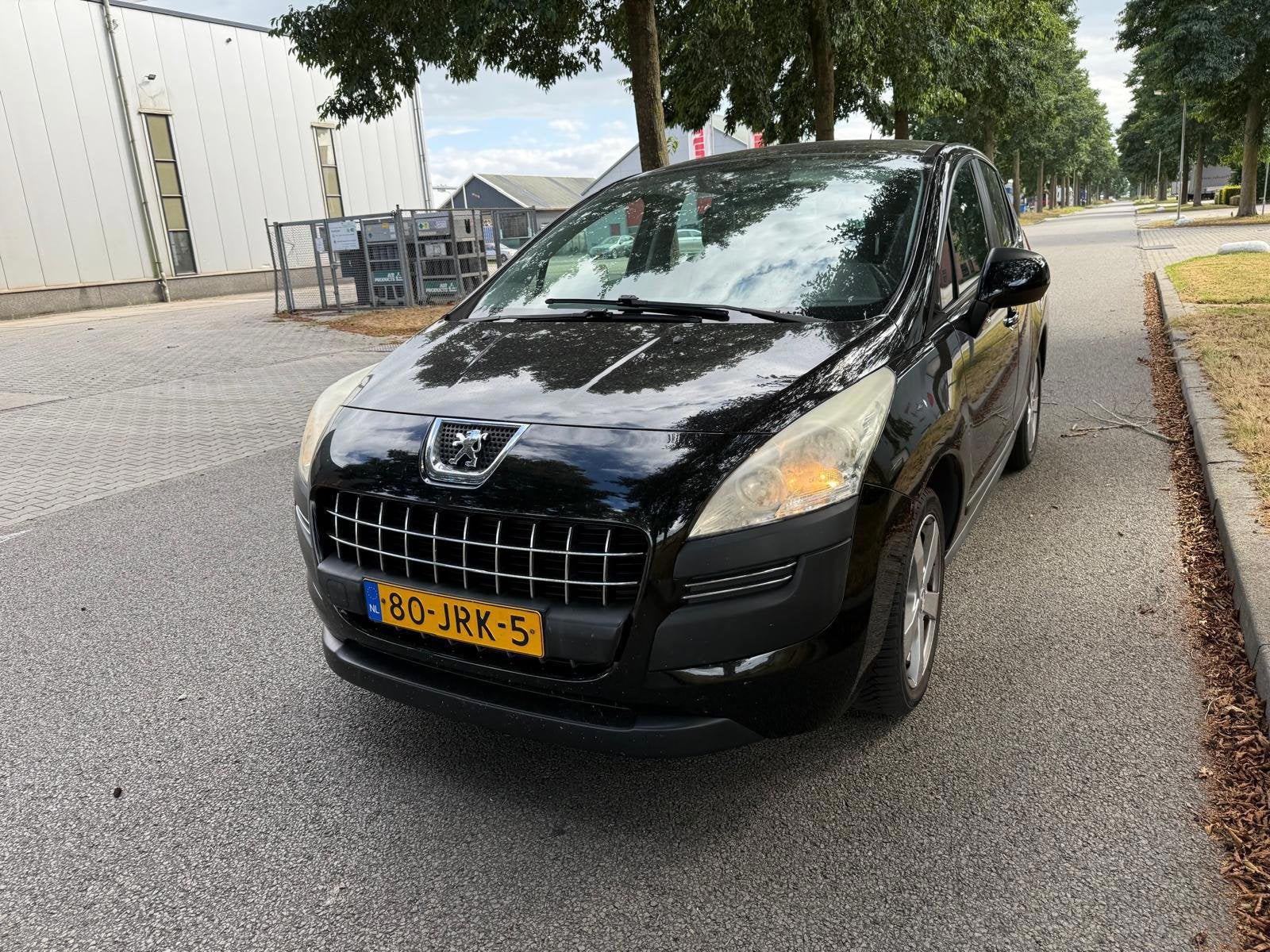 Peugeot 3008 1.6 VTi SR, Auto's, Voorwielaandrijving, Gebruikt, 4 cilinders, Zwart