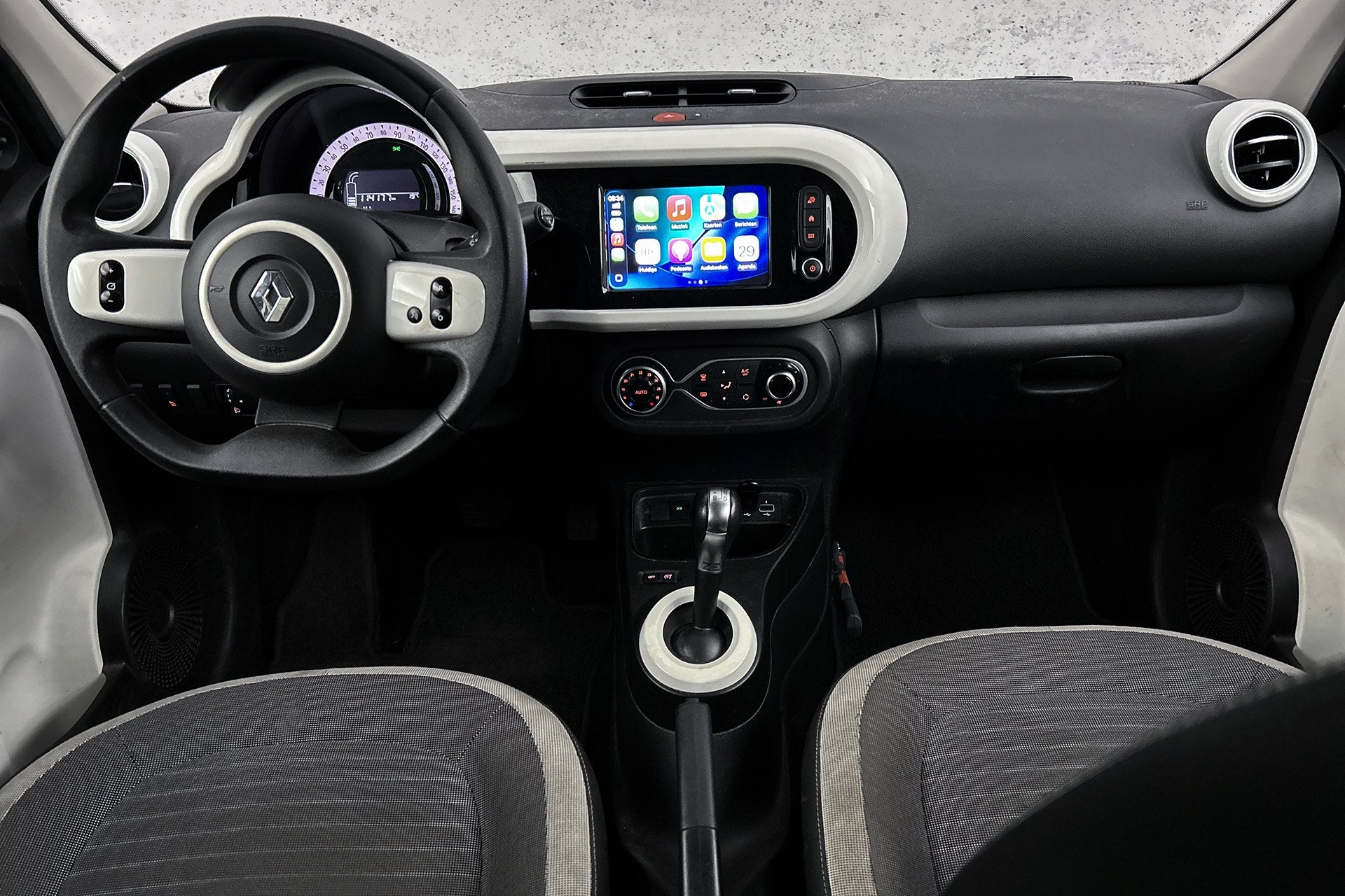 Renault Twingo Z.E. R80 Collection | Apple Carplay | Airco |, Auto's, Automaat, Huisgarantie, Met garantie (alle), Wit