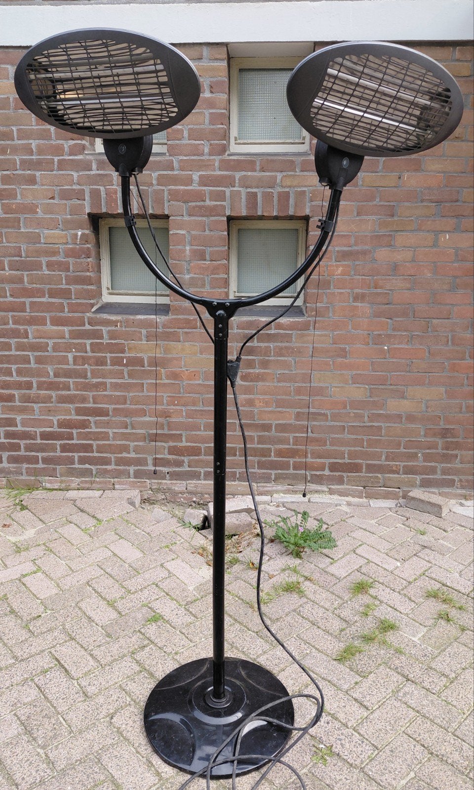 Terrasverwarming 2 in 1, Tuin en Terras, Ophalen, Zo goed als nieuw, Vloer, Draaibaar