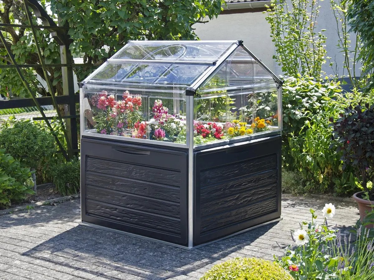 Tuinkas nieuw, Ophalen, Polycarbonaat, Aluminium, Kweekkas