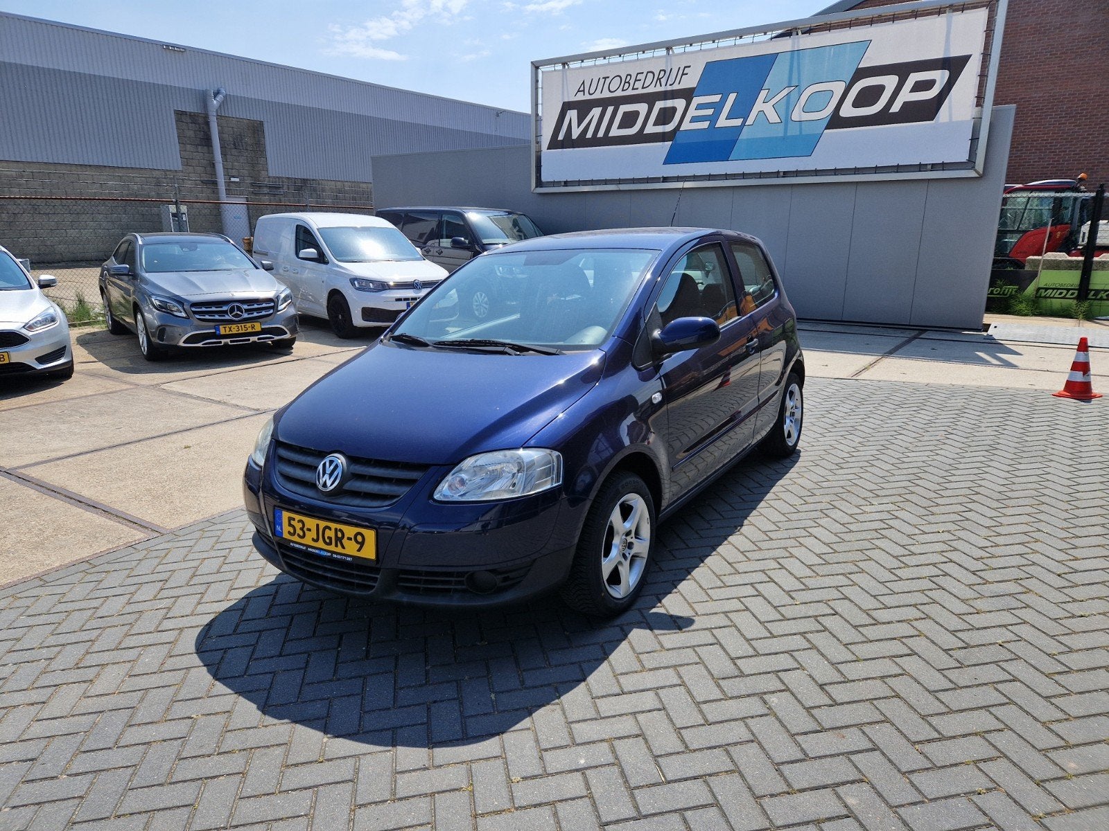 Volkswagen Fox 1.2 40KW 2009 Blauw, Auto's, Volkswagen, Particulier, Fox, ABS, Airbags, Airconditioning, Centrale vergrendeling