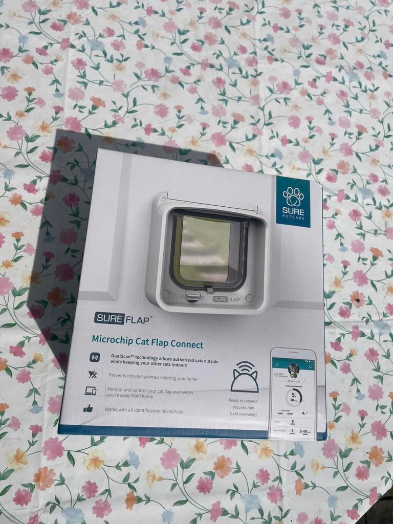 SureFlap Connect microchip kattenluik, Ophalen of Verzenden, Zo goed als nieuw