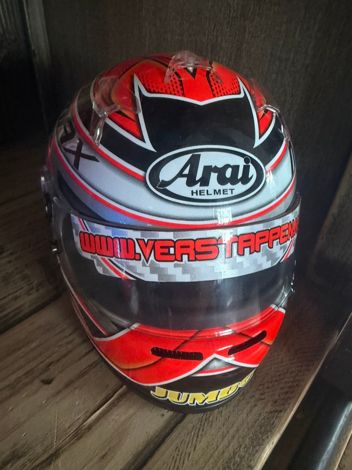 Formule 3 helm max verstappen 1:2, Ophalen of Verzenden, Tweedehands, Overige merken