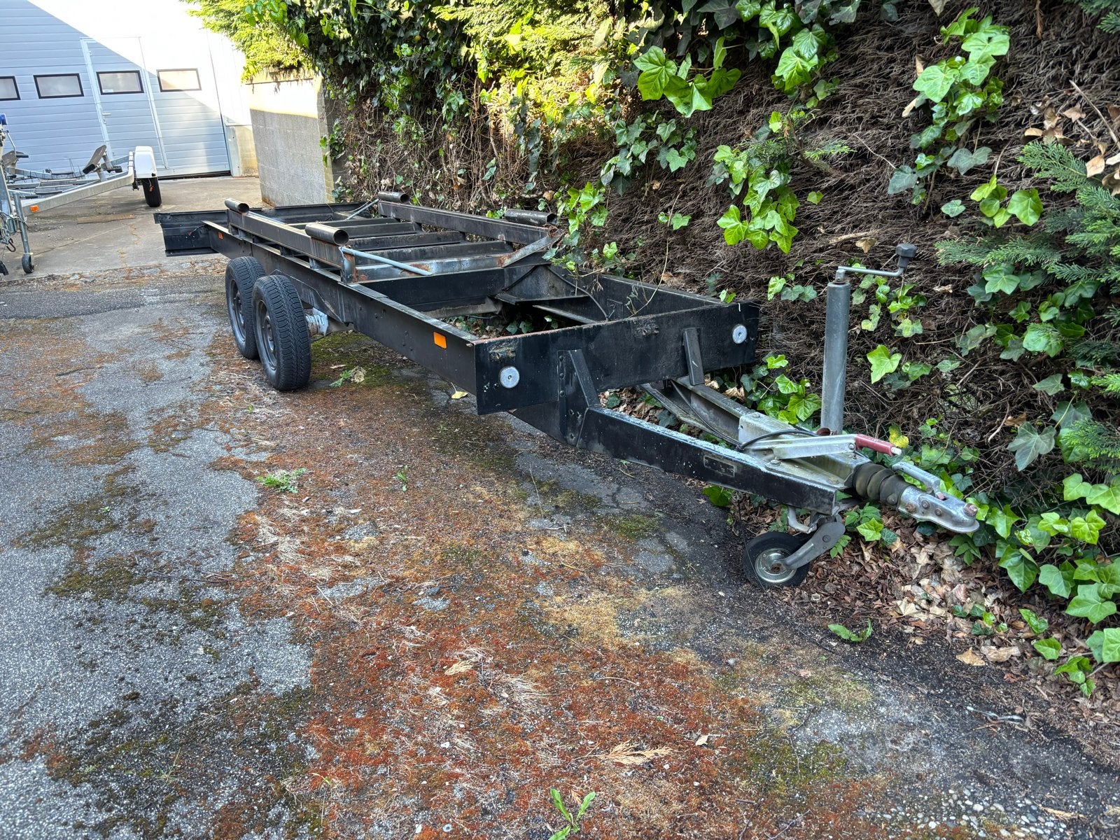 Robuuste aanhanger chassis - Ideaal voor boot of project, Watersport en Boten, Boottrailers, Ophalen of Verzenden, Gebruikt