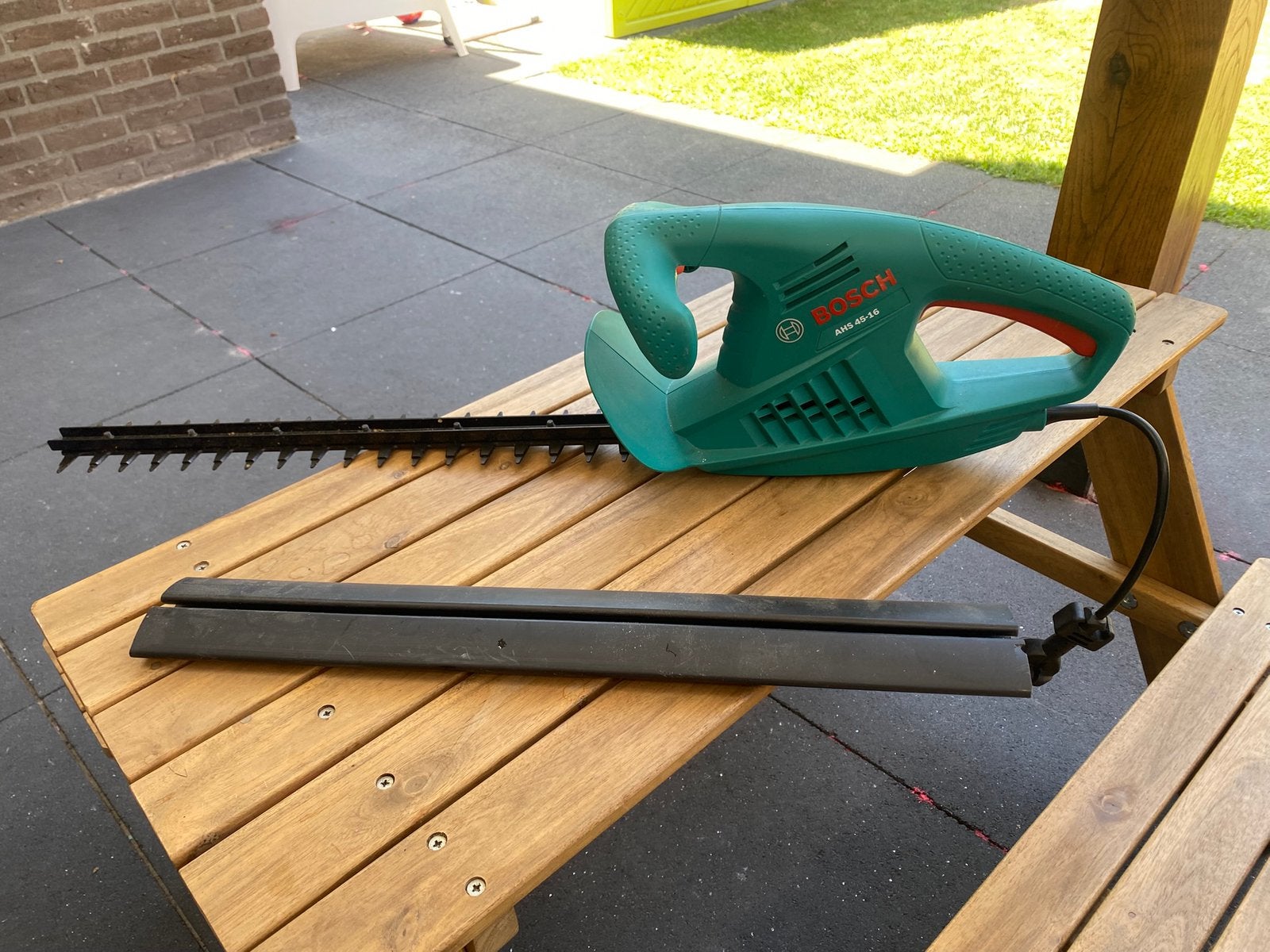 Bosch AHS 45-16 heggenschaar, Ophalen, Zo goed als nieuw, Elektrisch