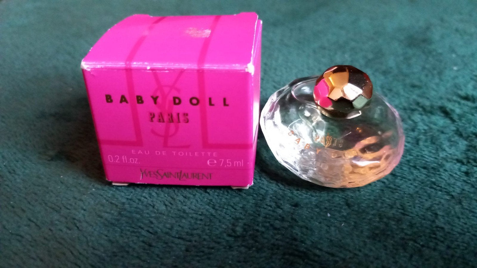 Yves Saint Laurent Baby Doll Eau de Toilette 7,5 ml vol, Verzamelen, Ophalen of Verzenden, Zo goed als nieuw, Parfumfles